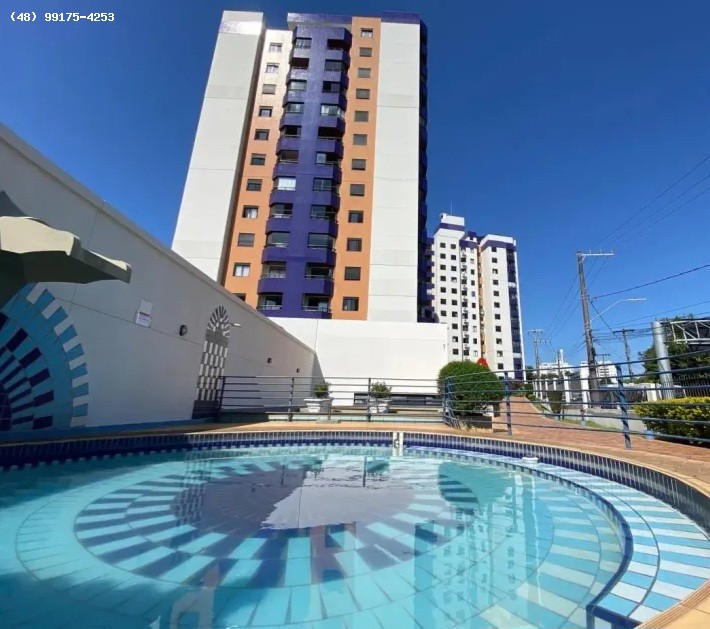 Apartamento 3 Quartos para Venda, em Florianópolis, bairro Estreito, 3 dormitórios, 2 banheiros, 1 suíte, 1 vaga